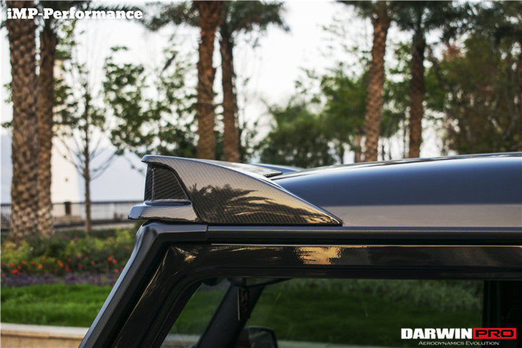 DarwinPRO 2008-2018 Mercedes Benz W463 G Wagon IMP Style Carbon Fiber Rear Roof Spoiler | Fits G500, G550, G63 AMG, G65 AMG