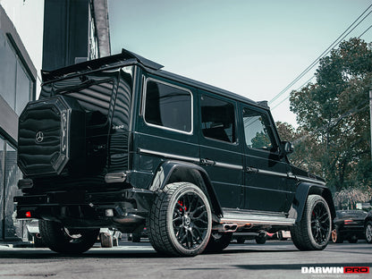 DarwinPRO 2008-2018 Mercedes Benz W463 G Wagon IMP Style Carbon Fiber Spare Wheel Tire | Fits G500, G550, G63 AMG, G65 AMG