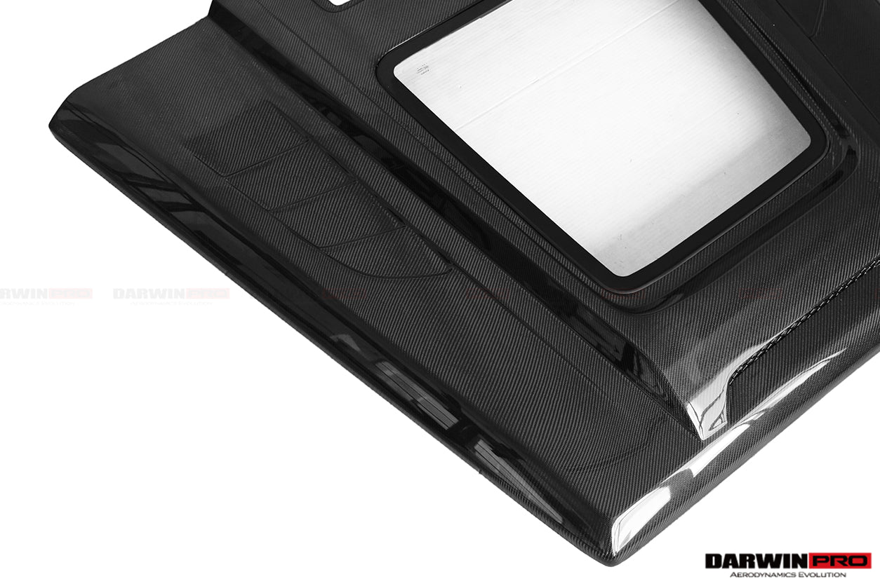 Capó de fibra de carbono DarwinPRO para Mercedes Benz W463 G Wagon IMP (2008-2018) | Compatible con G500, G550, G63 AMG y G65 AMG