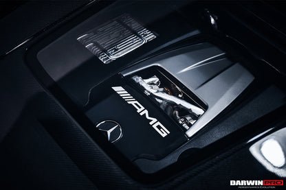 Capó de fibra de carbono DarwinPRO para Mercedes Benz W463 G Wagon IMP (2008-2018) | Compatible con G500, G550, G63 AMG y G65 AMG