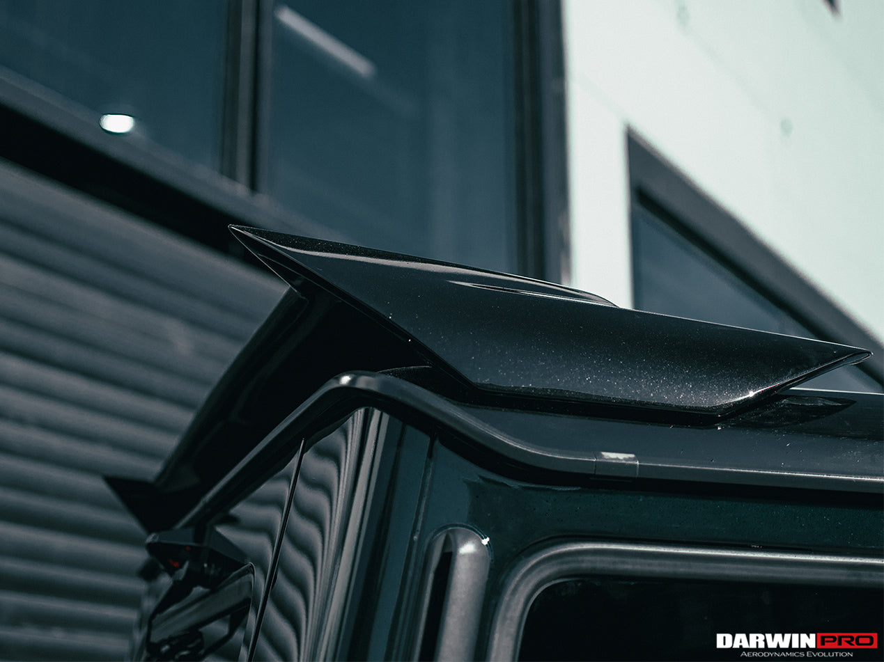 DarwinPRO 2008-2018 Mercedes Benz W463 G Wagon IMP Style Carbon Fiber Rear Roof Spoiler | Fits G500, G550, G63 AMG, G65 AMG