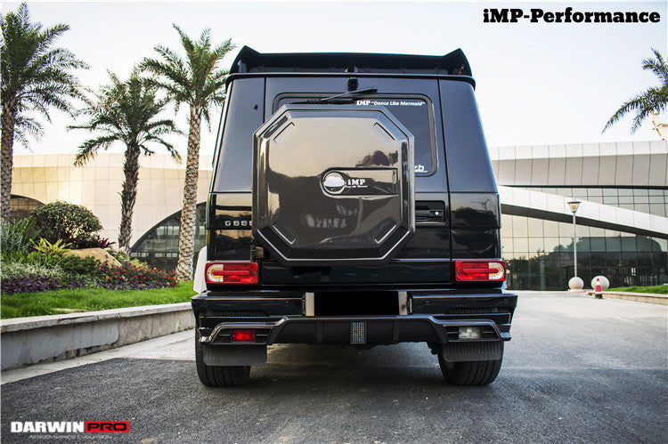 DarwinPRO 2008-2018 Mercedes Benz W463 G Wagon IMP Style Carbon Fiber Rear Roof Spoiler | Fits G500, G550, G63 AMG, G65 AMG