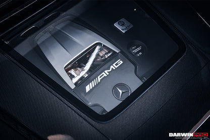Capó de fibra de carbono DarwinPRO para Mercedes Benz W463 G Wagon IMP (2008-2018) | Compatible con G500, G550, G63 AMG y G65 AMG