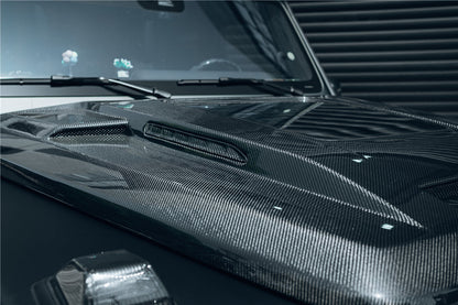 DarwinPRO 2019-2025 Mercedes Benz W464 | W465 G Wagon IMP Performance Partial Carbon Fiber Hood | Fits G500, G550, G63 AMG