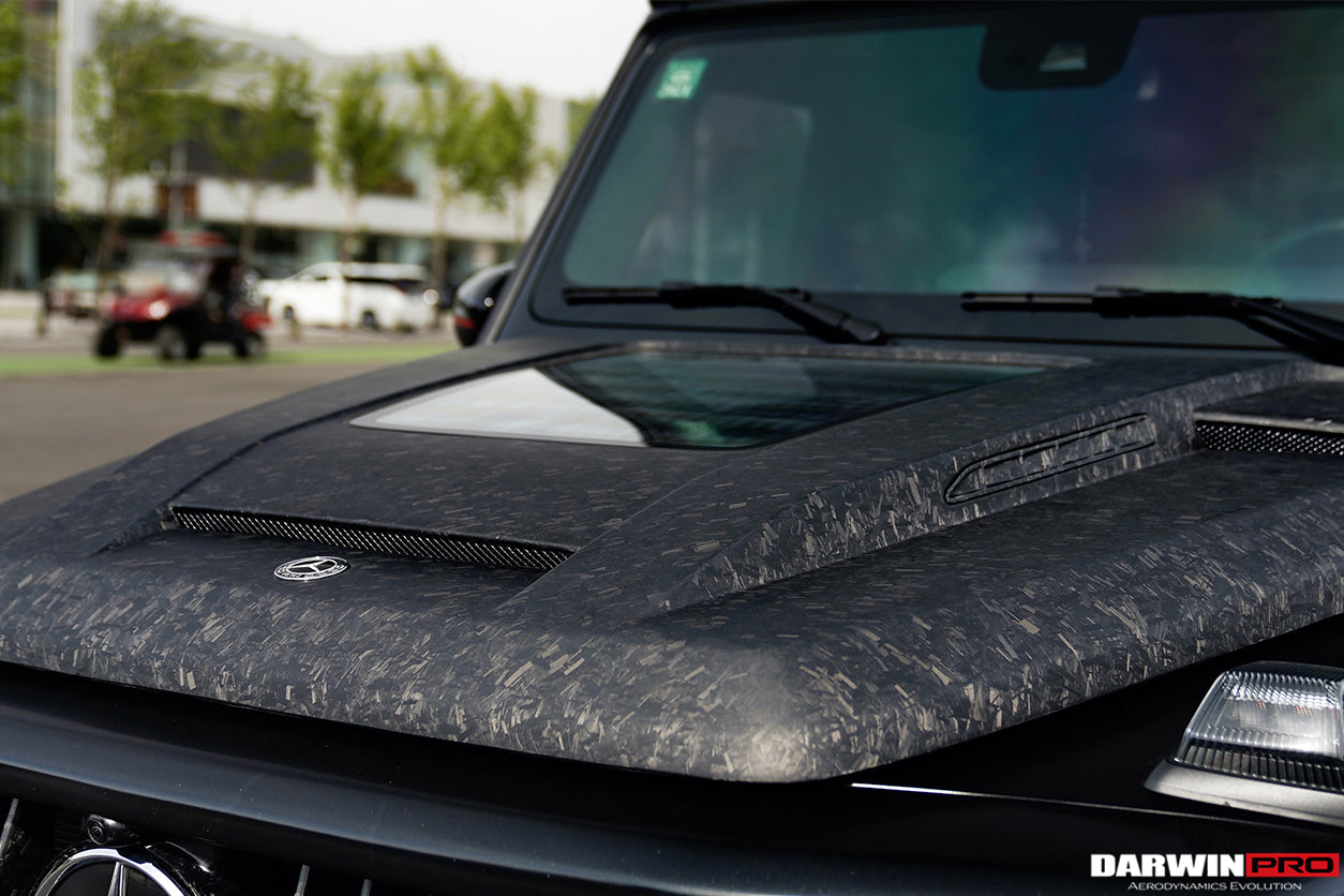 DarwinPRO 2019-2025 Mercedes Benz W464 | W465 G Wagon IMP Performance Partial Carbon Fiber Hood | Fits G500, G550, G63 AMG