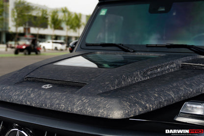 DarwinPRO 2019-2025 Mercedes Benz W464 | W465 G Wagon IMP Performance Partial Carbon Fiber Hood | Fits G500, G550, G63 AMG