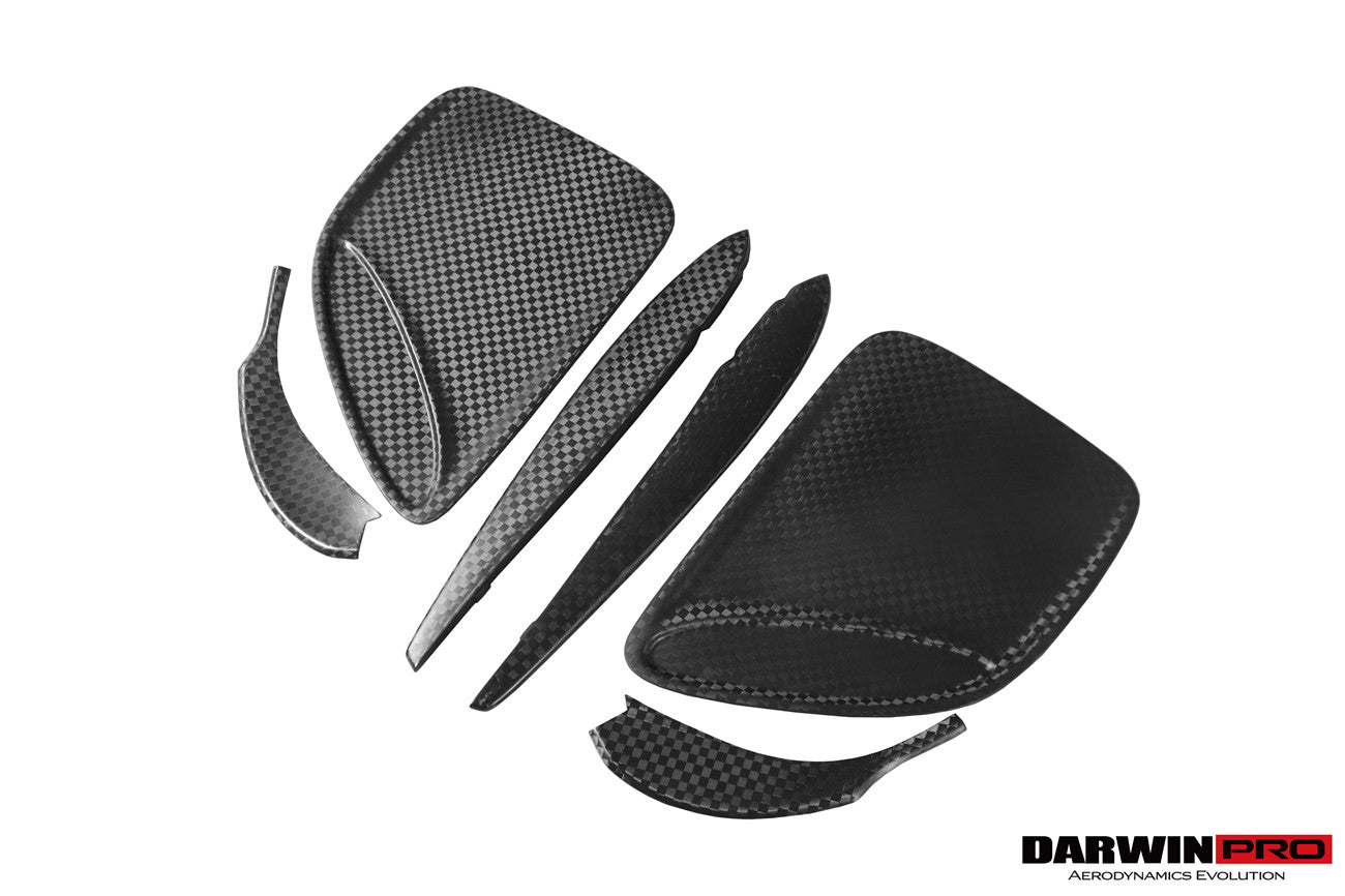 Faldones laterales y guardabarros DarwinPRO 2010-2015 Mercedes Benz W197 SLS AMG estilo BKSS