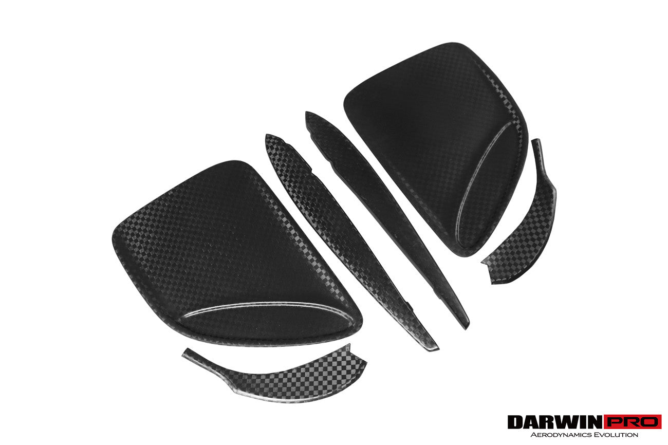 Faldones laterales y guardabarros DarwinPRO 2010-2015 Mercedes Benz W197 SLS AMG estilo BKSS