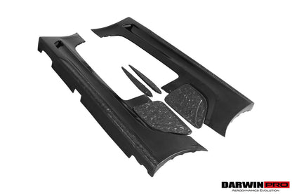 Faldones laterales y guardabarros DarwinPRO 2010-2015 Mercedes Benz W197 SLS AMG estilo BKSS