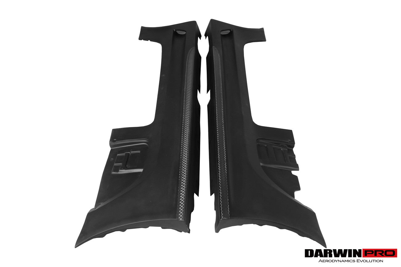 Faldones laterales y guardabarros DarwinPRO 2010-2015 Mercedes Benz W197 SLS AMG estilo BKSS