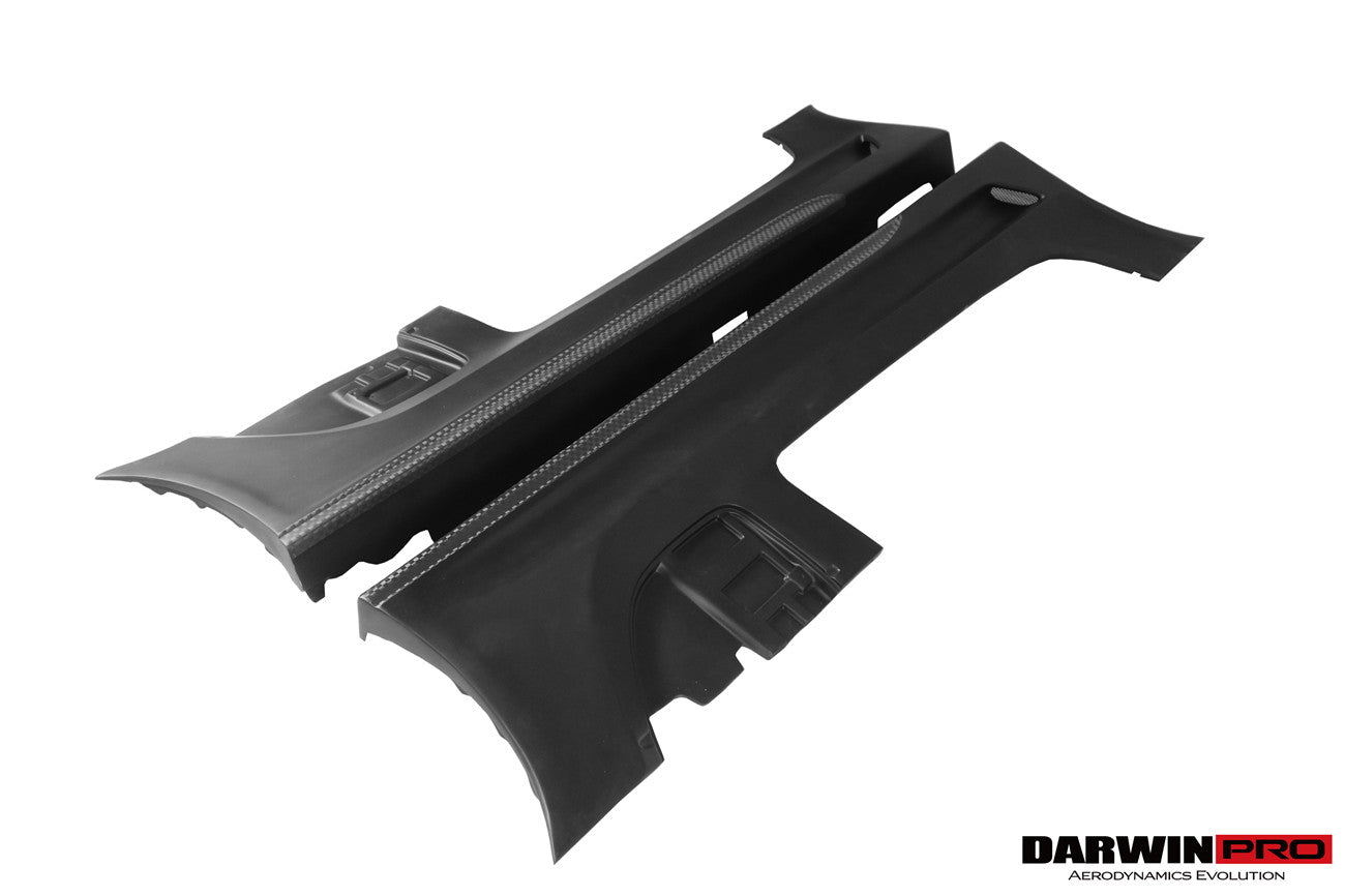 Faldones laterales y guardabarros DarwinPRO 2010-2015 Mercedes Benz W197 SLS AMG estilo BKSS