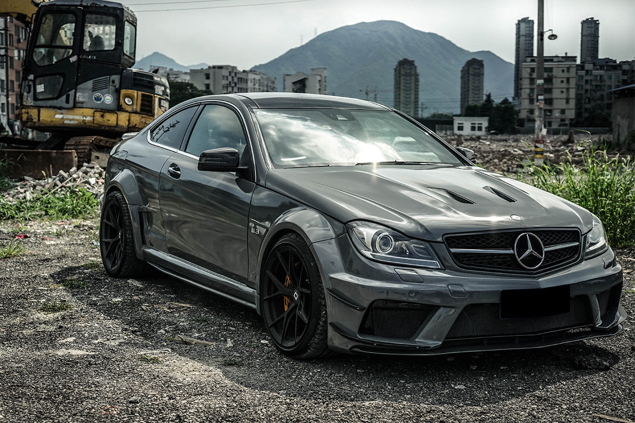 DarwinPRO 2012-2014 Mercedes Benz W204 C63 AMG BKSS Style Hood