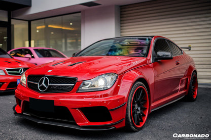 Kit de carrocería completa DarwinPRO 2012-2014 Mercedes Benz W204 C63 AMG Coupé BKSS estilo ancho