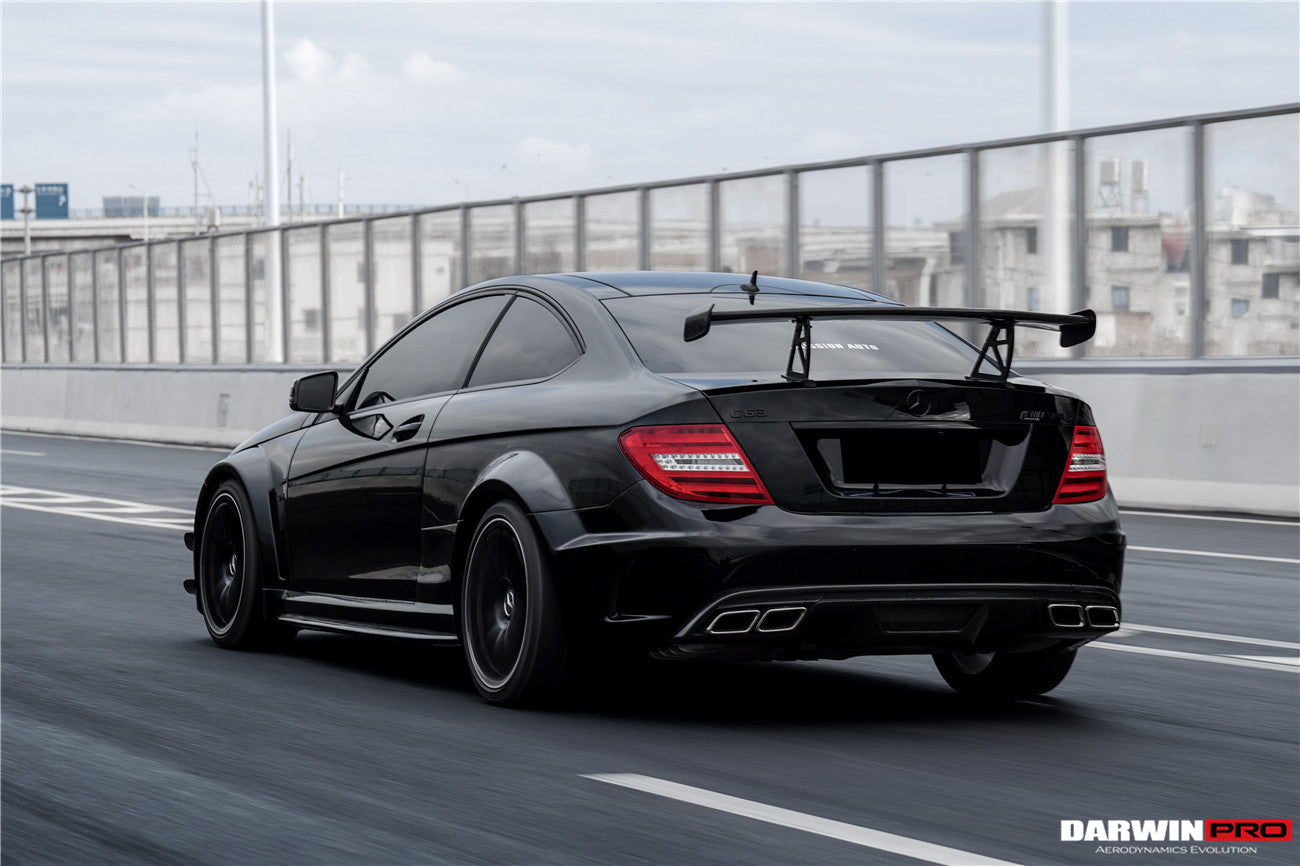 Kit de carrocería completa DarwinPRO 2012-2014 Mercedes Benz W204 C63 AMG Coupé BKSS estilo ancho