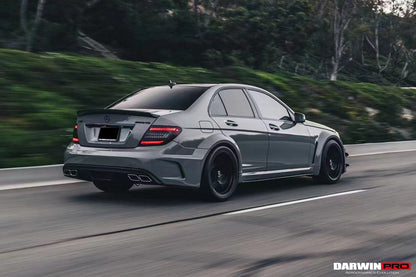 Kit de carrocería completa DarwinPRO 2012-2014 Mercedes Benz W204 C63 AMG Sedán estilo BKSS