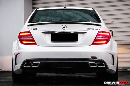 Kit de carrocería completa DarwinPRO 2012-2014 Mercedes Benz W204 C63 AMG Sedán estilo BKSS