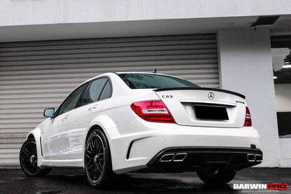 Kit de carrocería completa DarwinPRO 2012-2014 Mercedes Benz W204 C63 AMG Sedán estilo BKSS