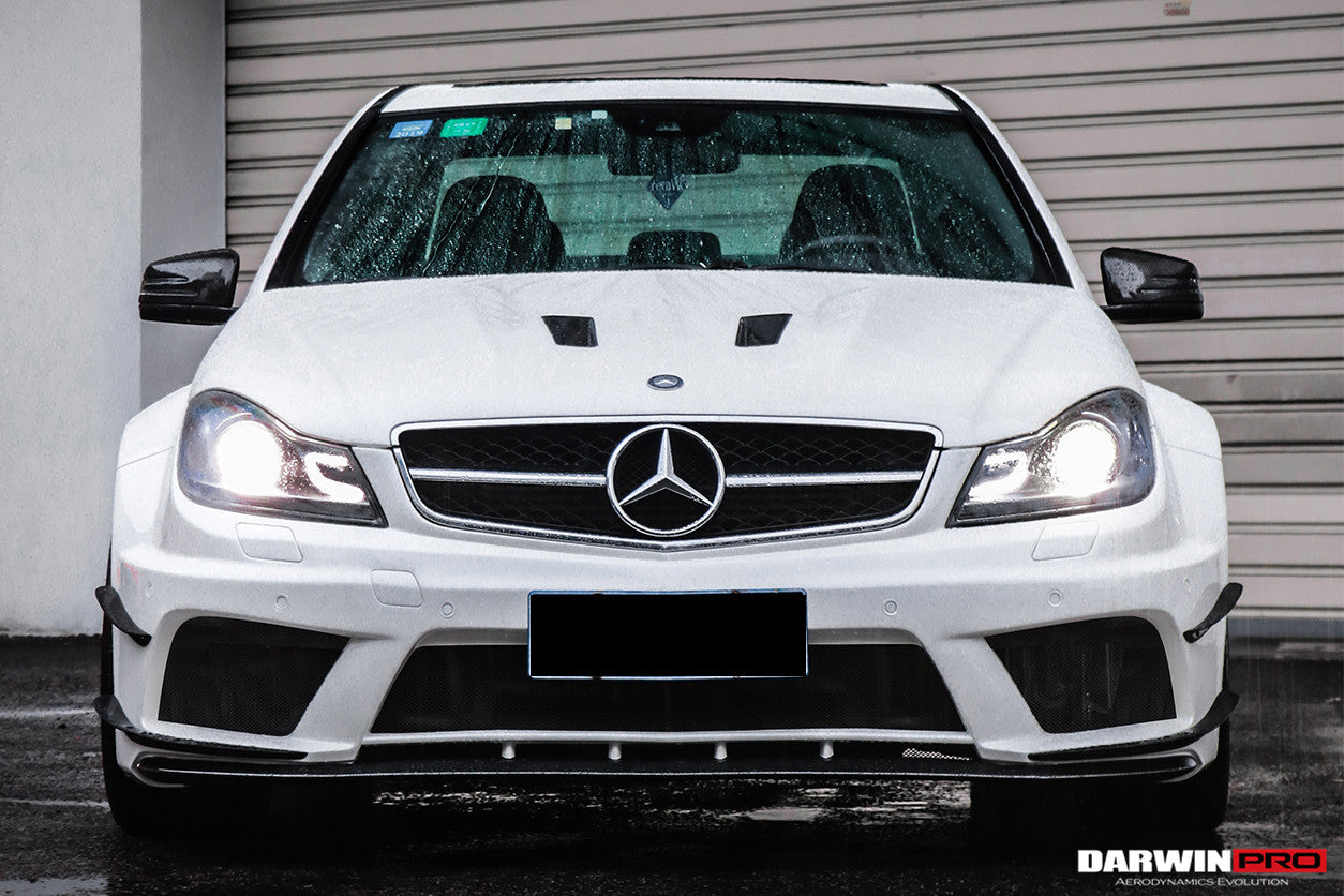 Kit de carrocería completa DarwinPRO 2012-2014 Mercedes Benz W204 C63 AMG Sedán estilo BKSS