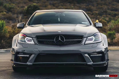 Kit de carrocería completa DarwinPRO 2012-2014 Mercedes Benz W204 C63 AMG Sedán estilo BKSS