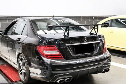 DarwinPRO Mercedes Benz W204 C Class  C63 AMG Sedan BKSS Style Carbon Fiber Trunk Spoiler