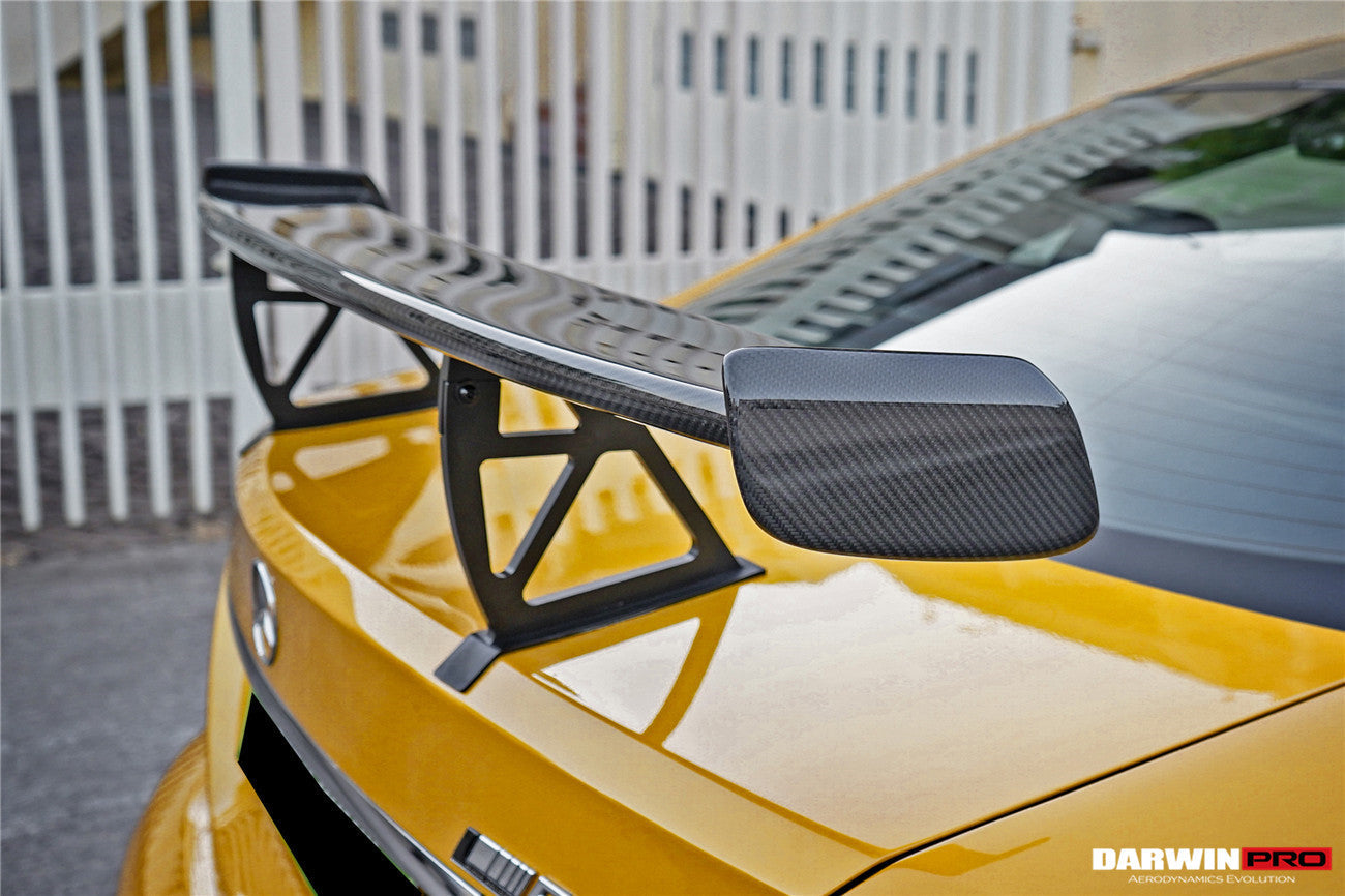 DarwinPRO Mercedes Benz W204 C Class  C63 AMG Coupe BKSS Style Carbon Fiber Trunk Spoiler
