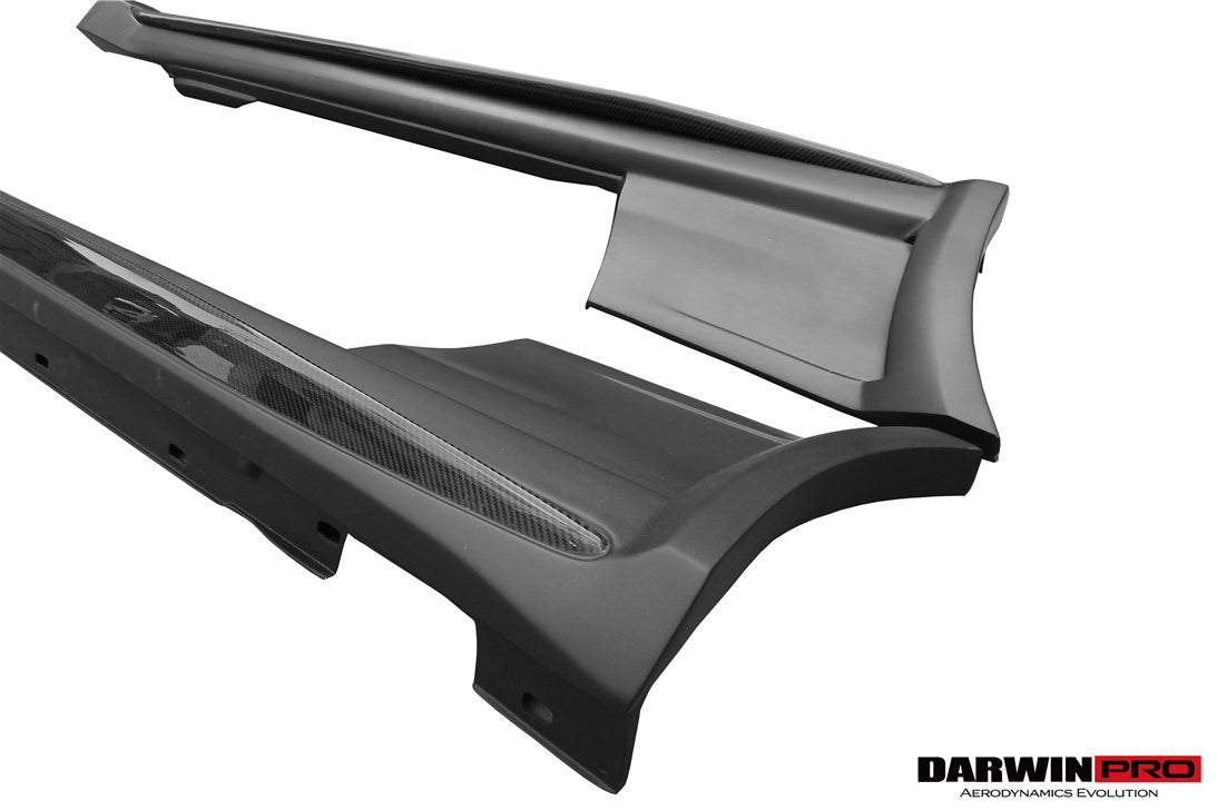 Kit de carrocería completa DarwinPRO 2012-2014 Mercedes Benz W204 C63 AMG Coupé BKSS estilo ancho