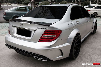 DarwinPRO 2012-2014 Mercedes Benz W204 C Class Sedan BKSS Style Wide Full Body Kit
