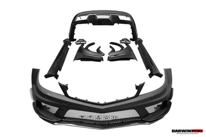 Kit de carrocería completa DarwinPRO 2012-2014 Mercedes Benz W204 C63 AMG Sedán estilo BKSS