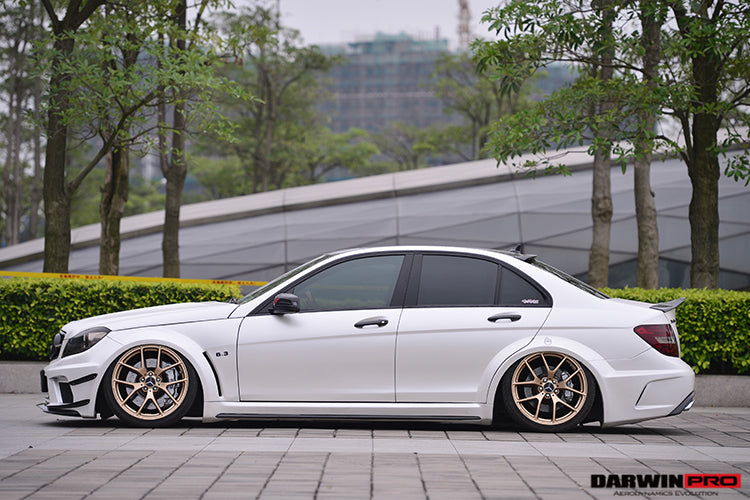 DarwinPRO 2012-2014 Mercedes Benz W204 C Class Sedan BKSS Style Wide Full Body Kit
