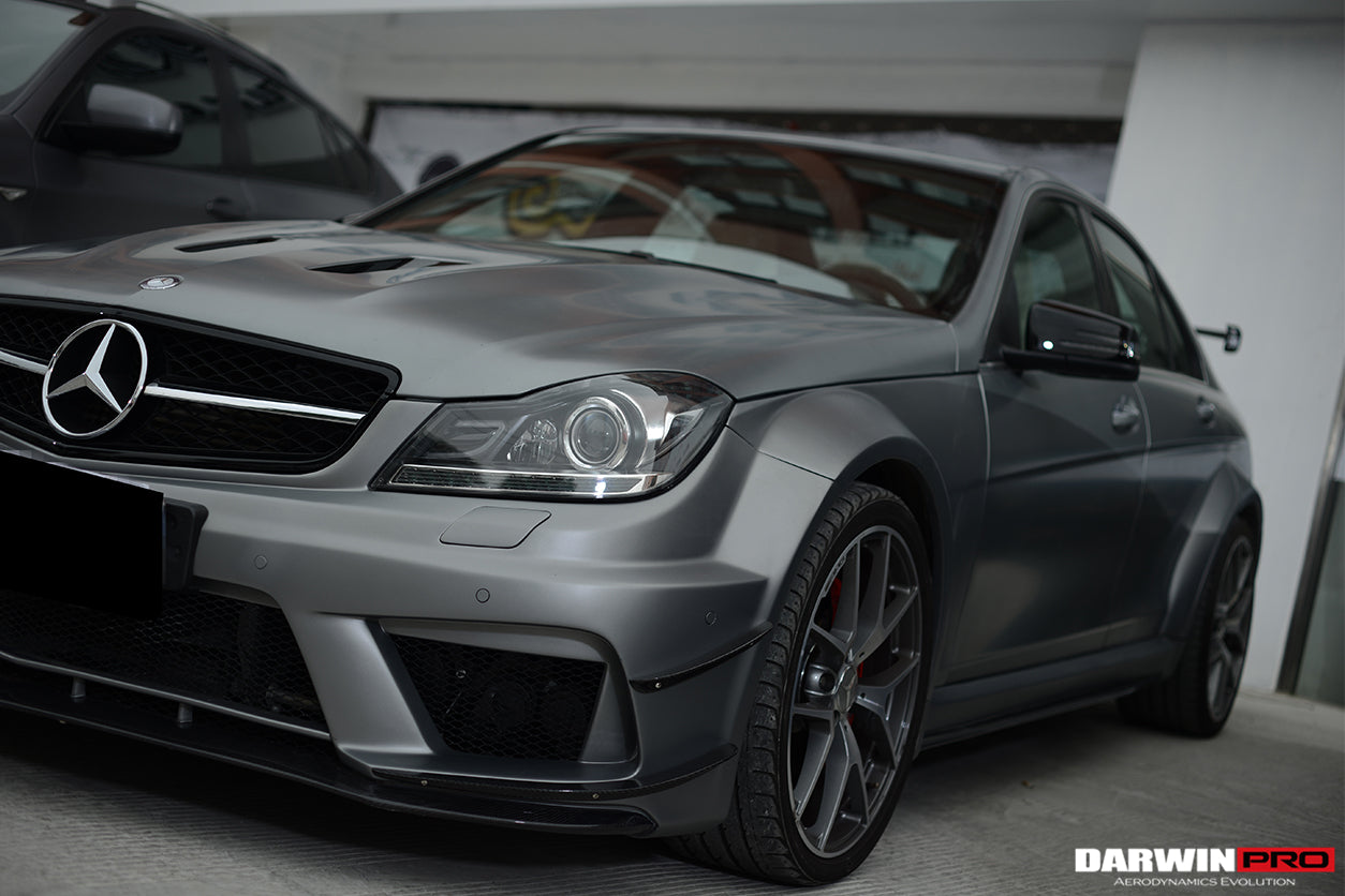 Kit de carrocería completa DarwinPRO 2012-2014 Mercedes Benz W204 C63 AMG Sedán estilo BKSS