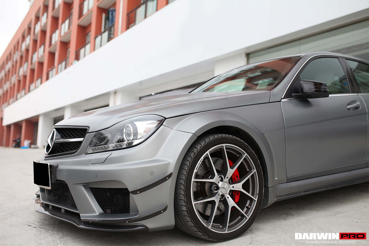Kit de carrocería completa DarwinPRO 2012-2014 Mercedes Benz W204 C63 AMG Sedán estilo BKSS