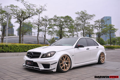 DarwinPRO 2012-2014 Mercedes Benz W204 C Class Sedan BKSS Style Wide Full Body Kit