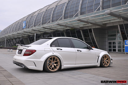 DarwinPRO 2012-2014 Mercedes Benz W204 C Class Sedan BKSS Style Wide Full Body Kit