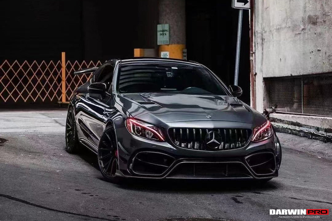DarwinPRO 2015-2021 Mercedes Benz W205 C63 C63S AMG BKSS Style Hood