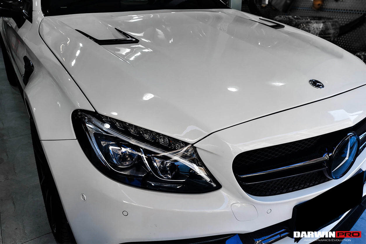 DarwinPRO 2015-2021 Mercedes Benz W205 C63 C63S AMG BKSS Style Hood