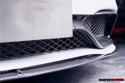 Canards delanteros de fibra de carbono DarwinPRO para Mercedes Benz W205 C63 S AMG (2015-2021)