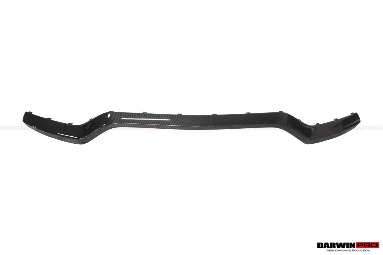 DarwinPRO 2015-2023 Mercedes Benz W205 C63 S AMG Carbon Fiber Front Bumper Trim Set (4pcs)