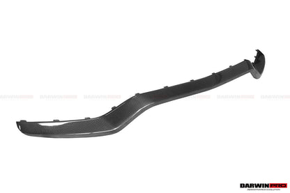 DarwinPRO 2015-2023 Mercedes Benz W205 C63 S AMG Carbon Fiber Front Bumper Trim Set (4pcs)