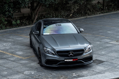 DarwinPRO 2015-2021 Mercedes Benz W205 C63 S AMG Coupe BKSS Style Carbon Fiber Front Lip