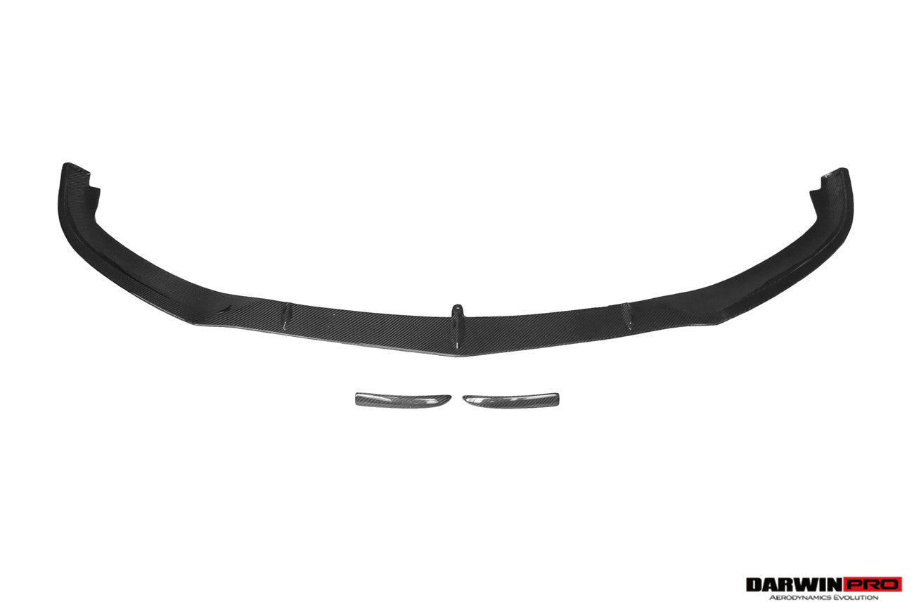 DarwinPRO 2015-2021 Mercedes Benz W205 C63 S AMG Coupe BKSS Style Carbon Fiber Front Lip