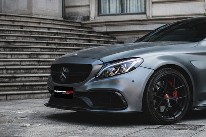 DarwinPRO 2015-2021 Mercedes Benz W205 C63 S AMG Coupe BKSS Style Carbon Fiber Front Lip