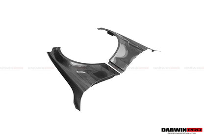 DarwinPRO 2015-2021 Mercedes Benz W205 C63 S AMG Sedan Carbon Fiber Fender