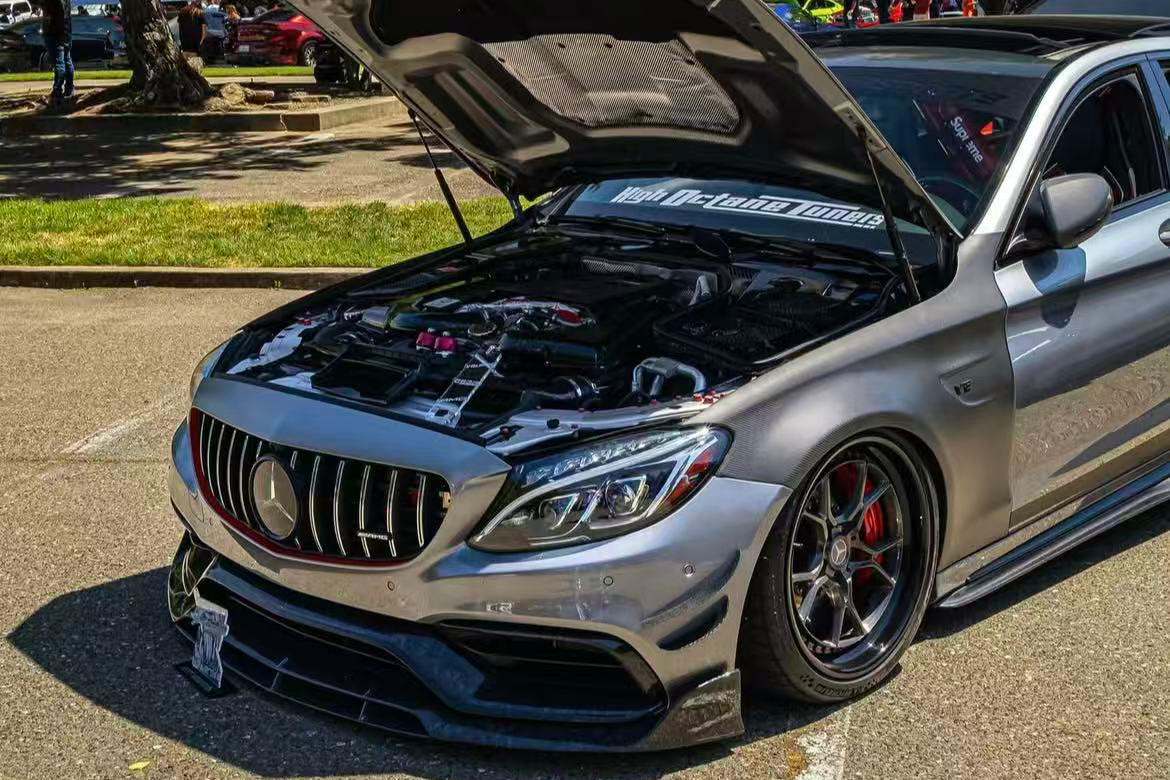 DarwinPRO 2015-2021 Mercedes Benz W205 C63 S AMG Sedan Carbon Fiber Fender