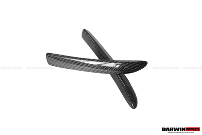 Borde delantero de fibra de carbono DarwinPRO 2015-2021 Mercedes Benz W205 C63 S AMG Sedán estilo BKSS