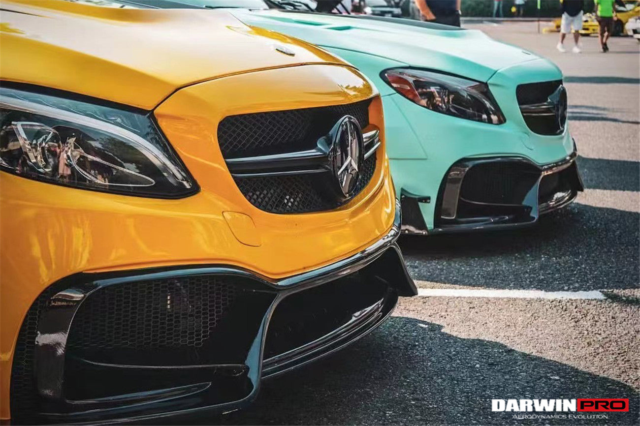 DarwinPRO 2015-2021 Mercedes Benz W205 C63 S AMG Sedan IMP Performance Partial Carbon Fiber front bumper