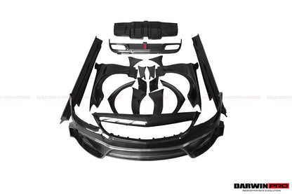 DarwinPRO 2015-2021 Mercedes Benz W205 C63 & S AMG Sedan IMP Performance Partial Carbon Fiber Full Body Kit