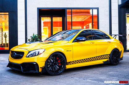 DarwinPRO 2015-2021 Mercedes Benz W205 C63 & S AMG Sedan IMP Performance Partial Carbon Fiber Full Body Kit