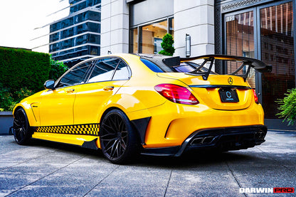 DarwinPRO 2015-2021 Mercedes Benz W205 C63 & S AMG Sedan IMP Performance Partial Carbon Fiber Full Body Kit