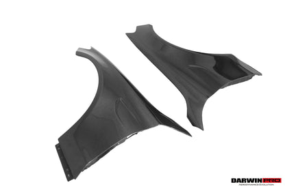 Juego de parachoques delantero DarwinPRO para Mercedes Benz W205 Clase C Coupé IMP Design (2016-2023) | Compatible con C300, C400 y C43AMG