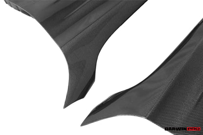 Juego de parachoques delantero DarwinPRO para Mercedes Benz W205 Clase C Coupé IMP Design (2016-2023) | Compatible con C300, C400 y C43AMG